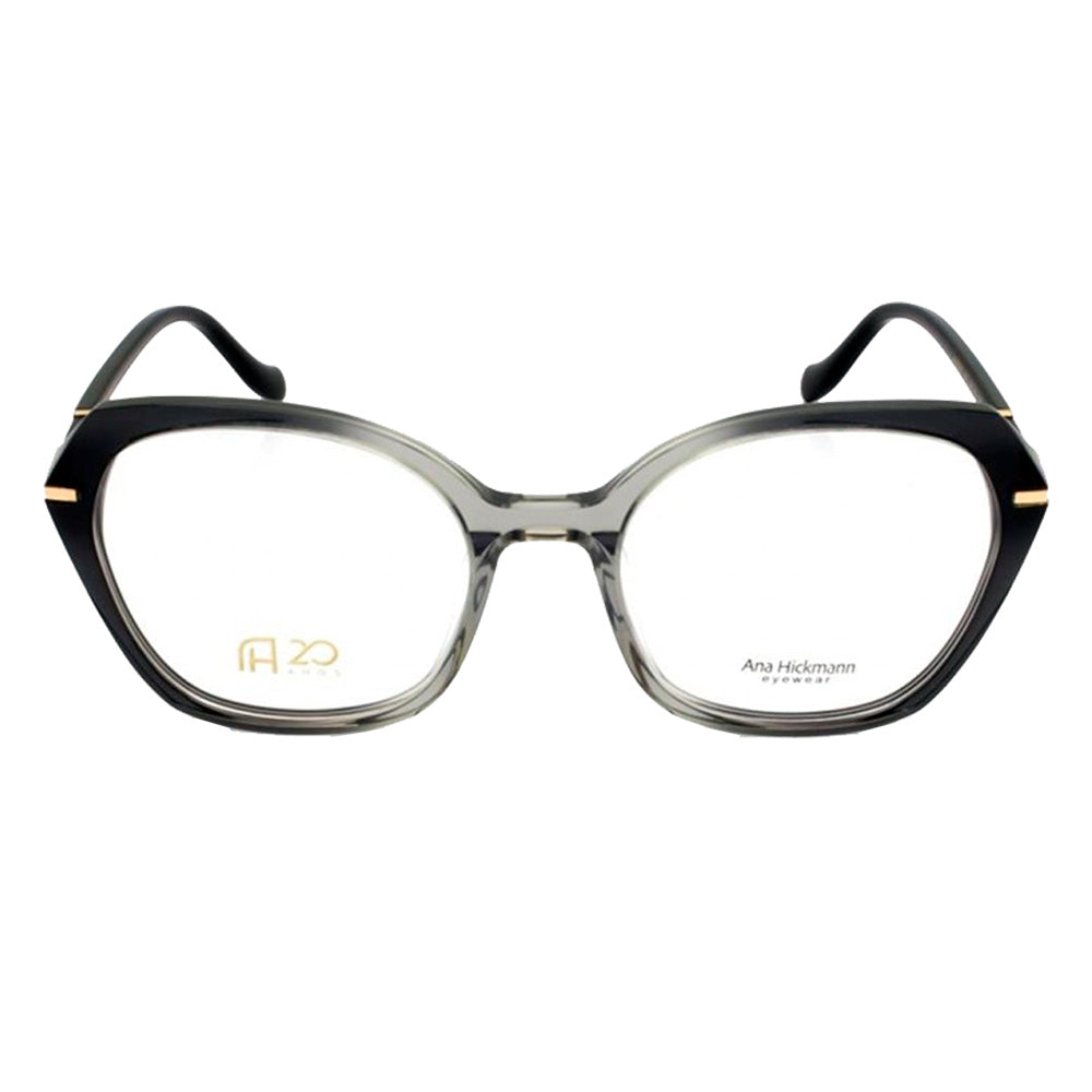 Armação de Óculos Ana Hickmann AH60001 H01 Cinza/Preto