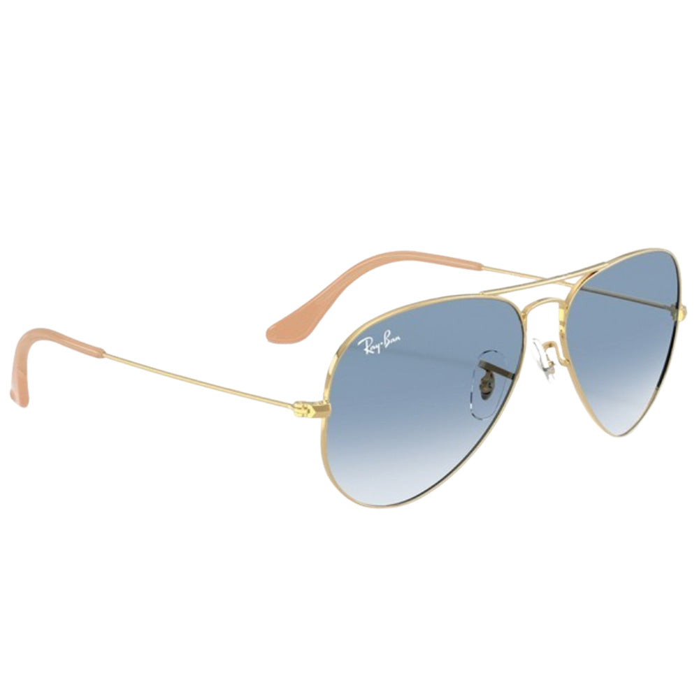 Óculos de Sol Rayban RB 3025L Dourado/Azul Degradê 3F/2N