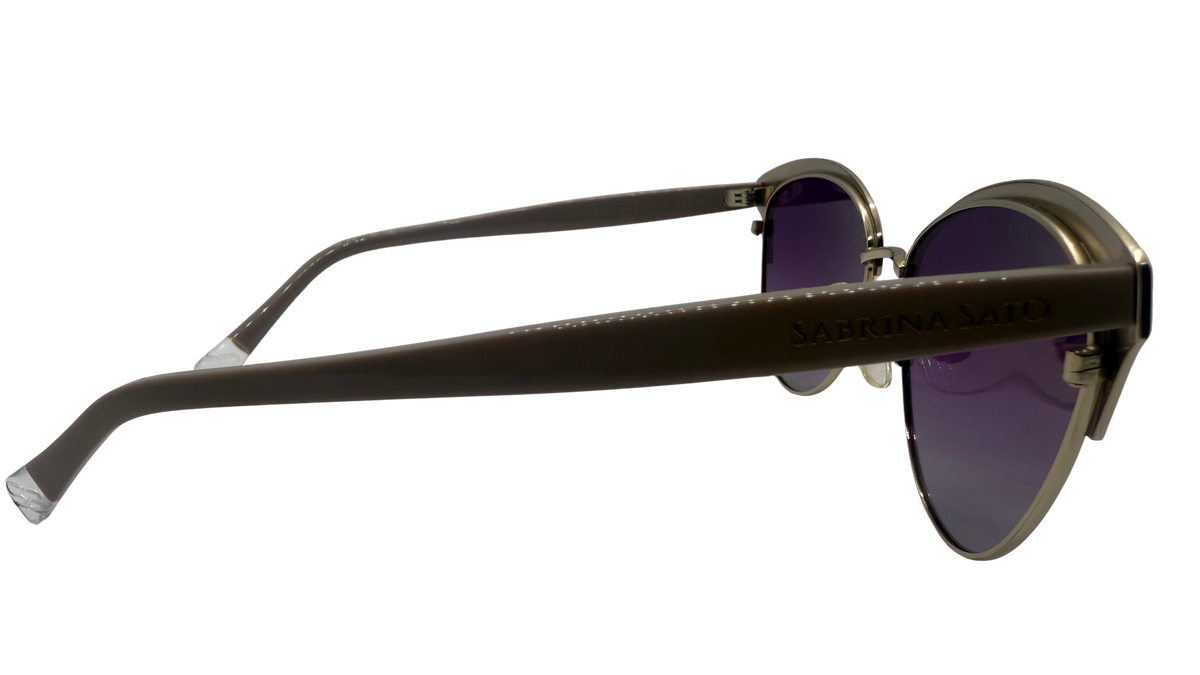 Óculos de Sol Sabrina Sato SS564 Cinza/Roxo Degradê