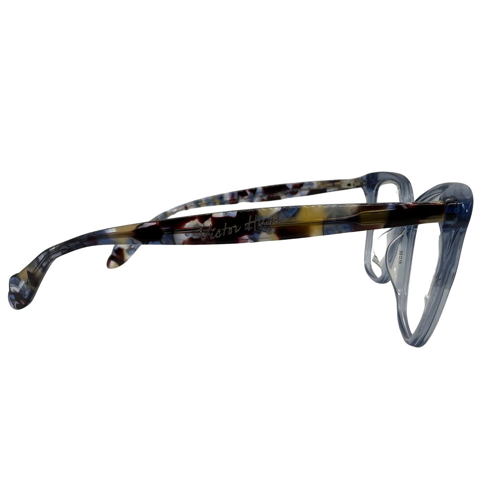 Armação de Óculos Victor Hugo VH1834 Azul Translucido