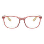 Armação de Óculos Infantil Ray-Ban RB1620 OPTICS KIDS Polido Rosa transparente